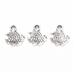 Tibetan Style Alloy Charms&nbsp;X-TIBEP-S319-061AS-RS