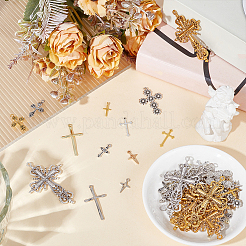 56pcs 14 styles Tibetan Style Alloy Pendants&nbsp;FIND-AR0005-31