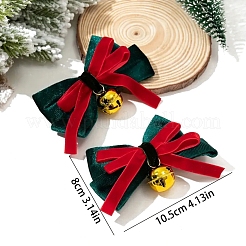 Christmas Cloth Alligator Hair Clips&nbsp;PW-WG004B5-01