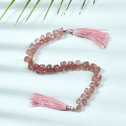 Natural Strawberry Quartz Beads Strands&nbsp;GG-CBA7F68-03
