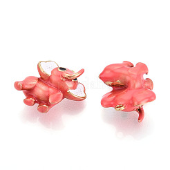 304 Stainless Steel Enamel Pendants&nbsp;X1-STAS-T068-12