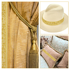 10M Vintage Jacquard Polyester Ribbon&nbsp;OCOR-DR0001-31A