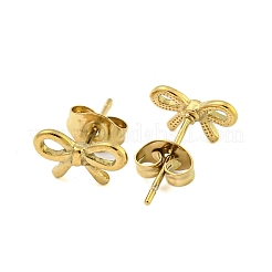 Ion Plating(IP) 304 Stainless Steel Stud Earrings&nbsp;EJEW-S223-02G