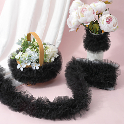 3 Yards Polyester Pleated Lace Trim&nbsp;OCOR-CY0001-02A