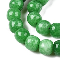 Dyed Natural White Jade Beads Strands&nbsp;G-T138-S08