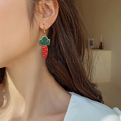 Easter Alloy & Glass Dangle Earrings&nbsp;FS-WG8FB75-01