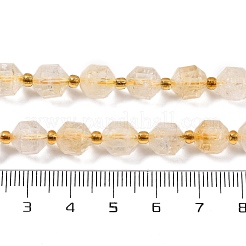 Heated Natural Citrine Beads Strands&nbsp;G-C171-D02-02