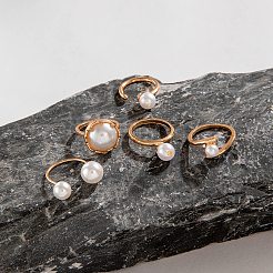 5Pcs Alloy Finger Rings Sets&nbsp;WG7802C-38