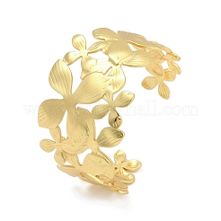 304 Stainless Steel Cuff Bangles for Women&nbsp;BJEW-Z097-08G