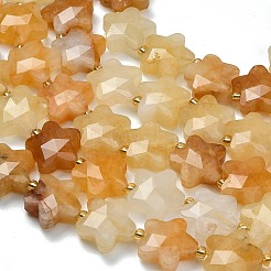 Natural Yellow Aventurine Beads Strands&nbsp;G-L657-A05-01