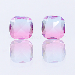 Pointed Back Glass Rhinestone Cabochons&nbsp;RGLA-OC0001-25B