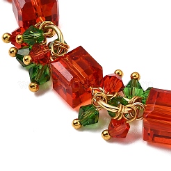 K9 Glass Imitation Austrian Crystal Beaded Bracelets&nbsp;BJEW-JB12056