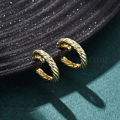 G-Shaped Brass Cuff Earrings&nbsp;EJEW-G445-02G