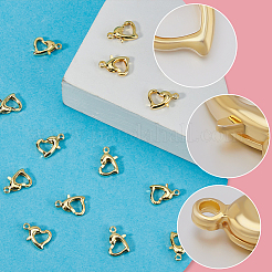 30Pcs Brass Lobster Claw Clasps&nbsp;KK-BBC0014-65G