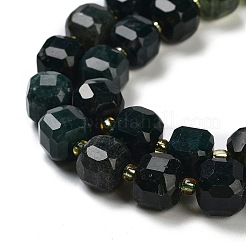 Natural Moss Agate Beads Strands&nbsp;G-NH0010-D01-01