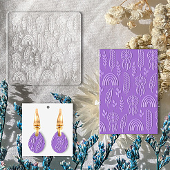 Acrylic Clay Texture Boards&nbsp;DIY-WH0498-0018