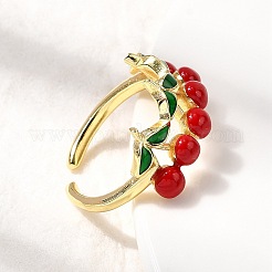 Brass Adjustable Cuff Rings&nbsp;LS-RJEW-C143-01B-G