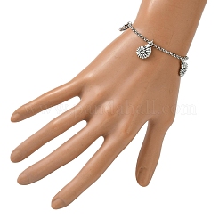 7Pcs Alloy Charm Bracelets&nbsp;BJEW-JB13656