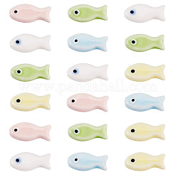 18Pcs Handmade Porcelain Ceramic Beads&nbsp;PORC-TADJ0001-03