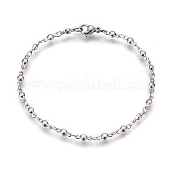 Tarnish Resistant 304 Stainless Steel Link Chain Bracelets&nbsp;BJEW-P239-17