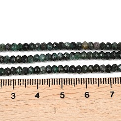 Natural Emerald Beads Strands&nbsp;G-B175-A20-2x3mm