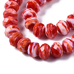 Handmade Lampwork Beads Strands&nbsp;LAMP-T007-12C