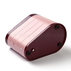 Rotatable 4-Layer Plastic Jewelry Storage Box&nbsp;AJEW-I050-01B