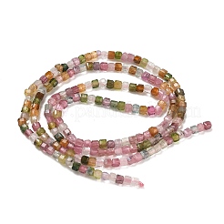 Natural Multicolor Tourmaline Beads Strands&nbsp;GG-CBA5A1A-B09-02