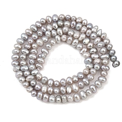 Natural Cultured Freshwater Pearl Beads Strands&nbsp;PEAR-F020-12