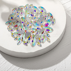 85Pcs 3 Style Sew on Rhinestones&nbsp;GLAA-FH0001-59