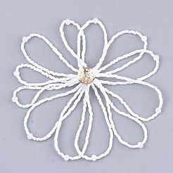 Glass Seed Beads Cabochons&nbsp;FIND-T044-02E