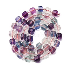 Natural Colorful Fluorite Beads Strands&nbsp;G-H096-A01-02