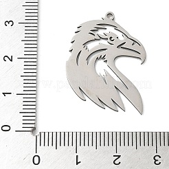 201 Stainless Steel Pendants&nbsp;STAS-G366-03P-02