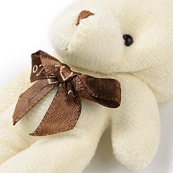 PP Cotton Mini Animal Plush Toys Bear Pendant Decoration&nbsp;LS-HJEW-C002-03C