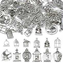 60Pcs 12 Styles Tibetan Style Alloy Pendants&nbsp;FIND-CJ0001-87