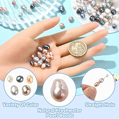 30Pcs 3 Styles Natural Cultured Freshwater Pearl Beads&nbsp;PEAR-YW001-04