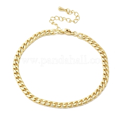 Brass Wheat Chain Bracelets for Women&nbsp;BJEW-K298-07G