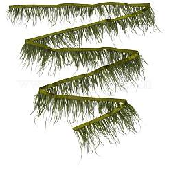 2M Fashion Fibre Imitation Ostrich Feather Trimming&nbsp;DIY-GF0014-47C