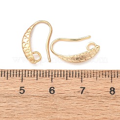 Brass Earring Hooks&nbsp;KK-G604-07G