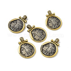 Rack Plating Brass Micro Pave Clear Cubic Zirconia Pendants&nbsp;KK-I696-03