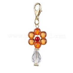 Flower Acrylic Pendant Decorations&nbsp;HJEW-JM01880