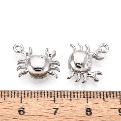 304 Stainless Steel Crab Charms&nbsp;STAS-T069-36P