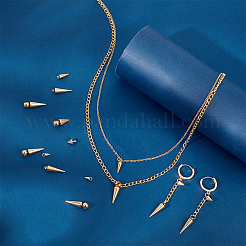 30Pcs 6 Styles 304 with 201 Stainless Steel Pendants&nbsp;FIND-UN0004-30