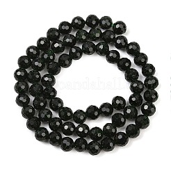 Synthetic Green Goldstone Beads Strands&nbsp;GG-CBA199E-F03-6mm