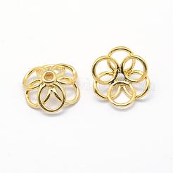 Brass Bead Caps&nbsp;KK-K185-61A-NR