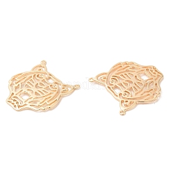 Brass Filigree Animal Pendants&nbsp;KK-G468-37G