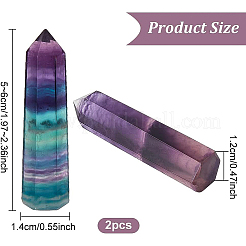 Natural Fluorite Sculpture Display Decoration&nbsp;G-WH0021-30