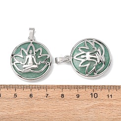 Natural Amazonite Pendants&nbsp;GG-CBA0251-10D-P