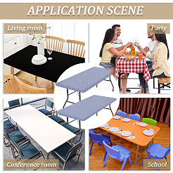 Polyester Tablecloth&nbsp;AJEW-WH20010-92A-01