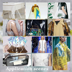 Transparent TPU Soft Waterproof Fabric&nbsp;DIY-WH0308-254A-12